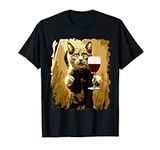 Wine Tasting Funny cat Cute Drinkin