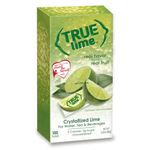 True Lime True Citrus Crystallized Lime for Water, Teas & Recipes - 100% Natural Ingredients - 100 Count (Single Pack) Lime 2.82 Oz