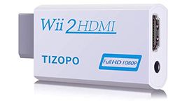 00 Wii to HDMI Converter,Wii to HDMI Adapter,Output Video Audio Wii to HDMI 1080P&3,5mm Audio Jack&HDMI Output Compatible with Wii, Wii U, HDTV, Supports All Wii Display Modes 720P,NTSC