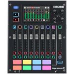 BOSS Gigcaster 8 | 8-Channel Audio Streaming Mixer with Direct Guitar/Bass Input | 4 XLR/TRS Combo Inputs | Built-In Stereo Mic | 8 SFX Pads | 20x14 USB Audio Interface | Onboard Recording | Bluetooth