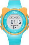 V2A Resin Cure Cat Shaped Digital Kids Watch For Girls Aged Between 3 To 10 Years Of Age Blue Dial Ans Band Sports Watches For Kids Latest Watch For Kids|Gift For Kids|Return Gifts|Birthday Gifts