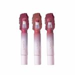 LAMIOR Blurry Fudgy Lip Tint - Combo of 3, Shade - Triple Treat | Ultra Velvety Matte | Transfer Proof & Hydrating Formula | Long-Lasting Lip Tint with Cushion Applicator | Vegan & Cruelty-Free