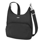 Travelon Anti-Theft Classic Essential Messenger Bag, One Size, Black