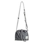 DailyObjects State Grey Court Sling Crossbody Bag for Women, Girls | Latest Women's Shoulder Handbag | Adjustable String With Drawstring Closure | Lightweight | Spacious, Stylish Ladies Purse - Grey