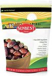 Sunbest Natural Sun-Dried Dates, Pitted 80 oz (5 lbs) 1 Pack - Naturally Sweet and Chewy - Vegan, Kosher Certified, Non-GMO, No Sugar Added - Perfect Healthy Snack & Recipe Enhancer