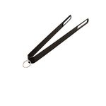 Morsø Fire Tongs for Use with all Ovens and Firepits, Scandinavian Design, Powder-Coated Steel with Serrated Edges, Black