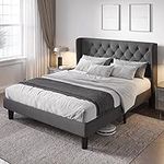 Allewie Queen Size Bed Frame with B