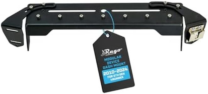 Rago Fabrication Dashboard Mount for Cell Phone, GPS, Radio, & Other Accessories for 2010-2023 Toyota 4Runner 5th Gen | Made in The USA | SUV Dashboard