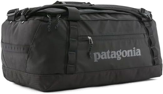 Patagonia Unisex's Hole Duffel 40L Satch, Black/White, Estandar, Black/White, Estandar