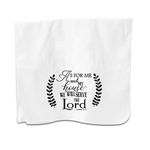 PXTIDY Joshua 24:15 Bible Verse Kitchen Towel As for Me and My House We Will Serve The Lord Religious Gift Weave Dish Towel