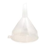 CLEAR PLASTIC FUNNEL FOR Bottle Filling,Essential Oils,Arts & Crafts Supplies,Science Laboratory Chemicals-14CM (1)