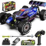 VIRCAS 1/12 Brushelss RC Cars for Adult Top Speed 60+ MPH RC Car All Terrain RC Buggy Off-Road Hobby Trucks 4x4 Remote Control Car Waterproof Truck with 3S Battery