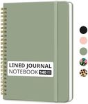 Lined Spiral Journal Notebook for W