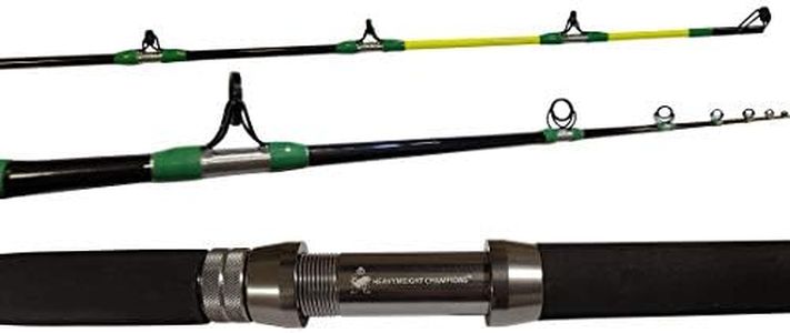 Catfishing Rod, Master Series 2.0 Chop Stick, 1-Piece Casting Catfish Rods for Baitcasting Fishing, Medium Heavy, 7’6”, 10-50lb Line
