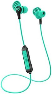 JLab JBuds Pro Bluetooth Wireless Signature Earbuds, Teal, Titanium 10mm Drivers, 10-Hour Battery Life, Music Controls, Noise Isolation, Bluetooth 4.1 Extra Gel Tips and Cush Fins