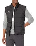 PUMA Men's Teamliga Vest Jacket, Puma Black, Large