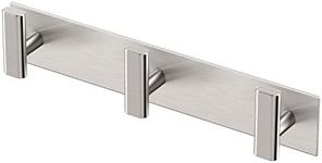 Gatco 1287SN Elevate, Triple All Modern Décor Hook, Satin Nickel