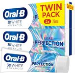 Oral-B 3DWhite Advanced Luxe Perfection Toothpaste 2x75ml