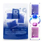 [52 Packs] 5 Gram Blue "Dry & Dry" Premium Indicating(Blue to Pink) Silica Gel Packets