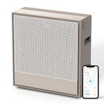 COWAY Airmega 250S App-Enabled Smart Technology, Compatible With Alexa True HEPA Air Purifier, Covers 930 Sq.ft, Warm Gray