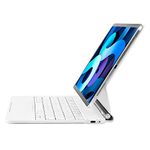 Magic Keyboard for iPad 10th Generation 2022, Floating Magnetic Keyboard Case Built-in Multi-Touch Trackpad Compatible with iPad 10.9 Inch 10th Gen, Backlit (White)