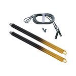 Ideal Security Garage Door Springs with Safety Cables, for 175 lb to 185 lb Doors, Gold (Pack of 2)