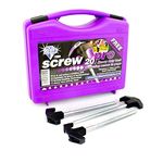 Blue Diamond Screw Tent Pegs - 20 pack, Purple, One Size