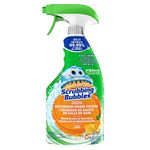 Scrubbing Bubbles Disinfectant Bathroom Grime Fighter Spray, Kills Germs on Tubs, Shower Walls and More, Citrus Scent, 946mL