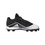 adidas Icon V Molded Cleat - Kid's Baseball Core Black/White