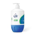 QV Cream with 10% Glycerin (1050g) Rich Protective Moisturiser for Sensitive, Dry Skin, Fragrance Free, Noncomedogenic Body Cream, Hydrating Skin Care for Eczema, Psoriasis, Dermatitis, Pump Bottle