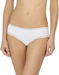 Natori Women's Bliss Girl Brief, White, Small