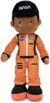 Playtime by Eimmie 14”Charlie NASA Doll - Soft Baby Doll - Plush Rag Dolls for 2 Year Old Girls Boys Toddler & Infants - Astronaut Plush Washable Doll - Space Themed Stuffed Toys, Astronaut Plush Toy