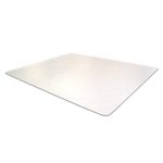 Floortex Chair Mat for Hard Floors Polycarbonate Clear