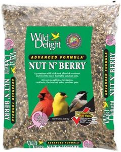 Wild Delight 366050 Nut N' Berry Bird Food, 5 lb, Multi