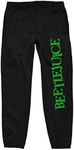 Bioworld Beetlejuice Movie Title Logo Men's Black Jogger Pants-Small