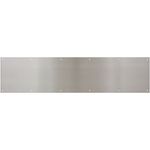 National Hardware V1996 8" X 34" Kickplate in Satin Nickel