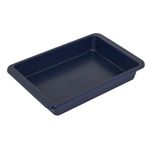 KitchenAid 9 x 13-in Nonstick Aluminized Steel Cake Pan, Dishwasher Safe, Ink Blue