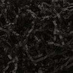 ARTDEARM 1 LB Black Crinkle Cut Paper Shred Filler,Shredded Paper for Gift Baskets,Crinkle Paper for Gift Wrapping