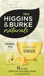 Higgins & Burke SUNKISSED GINGER Tea, 20 Count