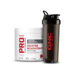 GNC Creatine Monohydrate With Black Shaker (750ml)| 250gm | Cranberry | Boosts Athletic Performance | Fuels Skeletal Muscles | Supports Intense Workout | Promotes Cellular Hydration |Formulated In USA