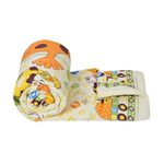 FRESH FROM LOOM Single Bed Blanket for Kids | Cartoon Printed Dohar for Kids Boy & Girls | Glace Cotton Soft Children Comforters | Summer & Winter Blanket(60x90 Inches | Ziraffe Yellow)