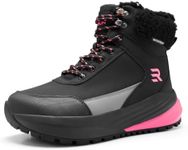 Women's Wide Toe Box Orthotic Snow Hiking Boots for Heel Pain Relief 7