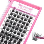 Lash Clusters, 72 Pcs Individual Cl