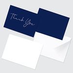 Clickedin - Blank Cards, Thank You Greeting Cards with Designed Envelopes Perfect for Birthday and Wedding