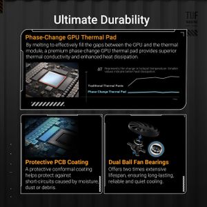 ASUS TUF RTX 5070 Ti 16GB Graphics Card – GDDR6X VR Ready
