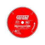 Freud D0770F Diablo Steel Demon Ferrous Cutting Saw Blade 7-1/4-Inch by 70t 5/8-Inch Arbor