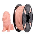 PLA Plus Beige PLA Filament 1.75 mm 3D Printer Filament 1KG Spool FDM 3D Printing Material PLA Pro Filament CC3D PLA MAX Evenning Sand Light Brown Skin Flesh Color Filament