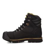 KEEN Utility Men's Milwaukee 6" Steel Toe Waterproof Work Boots, Black, 10.5 UK