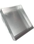 The bakers hub Aluminium Rectangle Cake Mould Tin Brownie Tray Bakeware Baking Pan (3.5 kg)