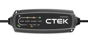 CTEK Powersport Bike Battery Charger for Both Lithium and Lead Acid Batteries